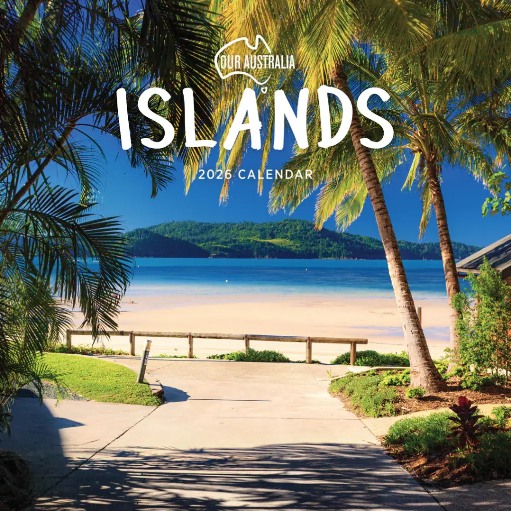 Paper Pocket Our Australia Islands 2026 Calendar