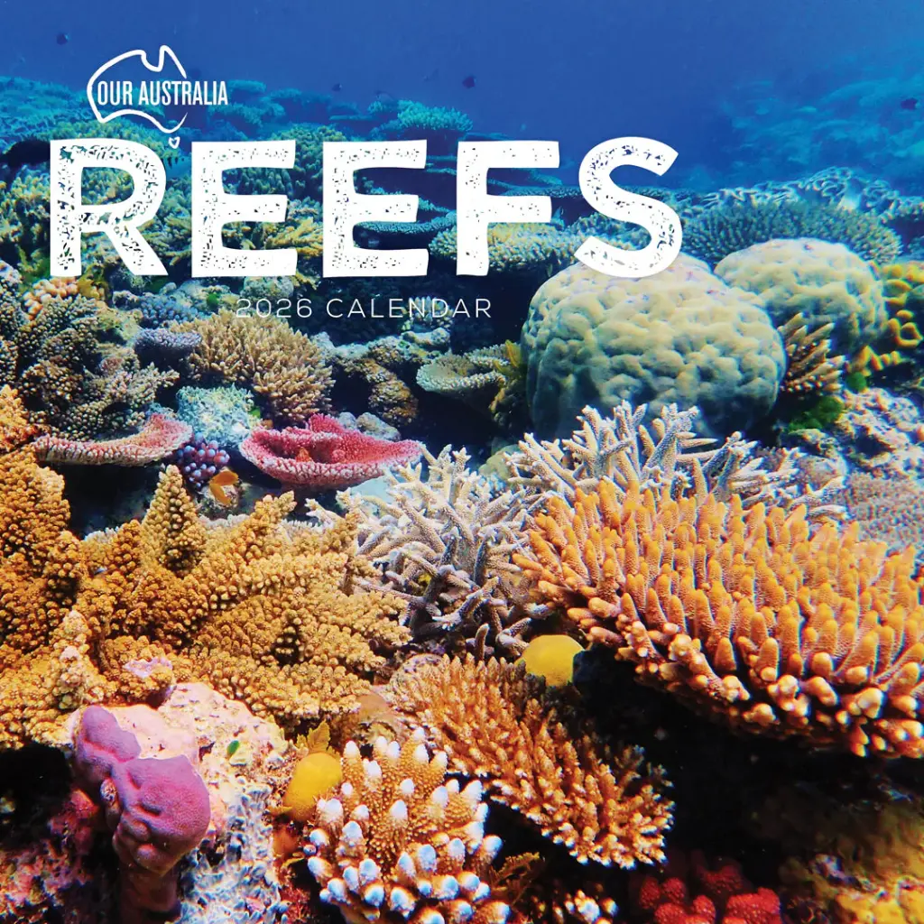 Paper Pocket Our Australia Reefs 2026 Calendar