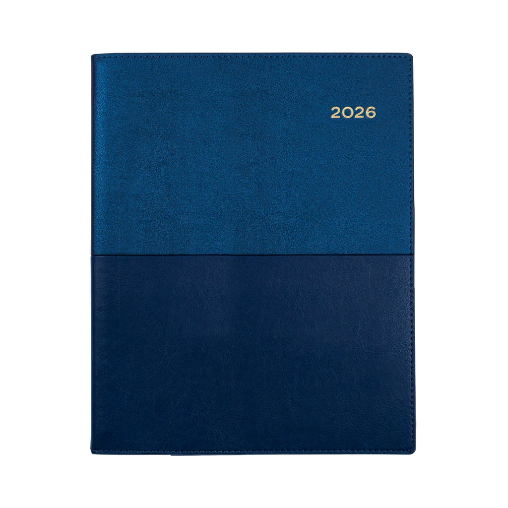 2026 Diary Quarto Week-To-View (WTV) Vanessa Blue - Collins Debden