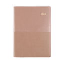 2026 Diary A5 Month-To-View (MTV) with Notes Vanessa Rose Gold - Collins Debden