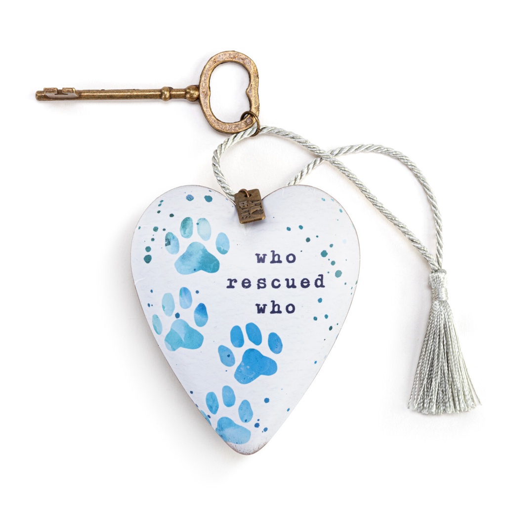Demdaco Art Heart - Who Rescued Who