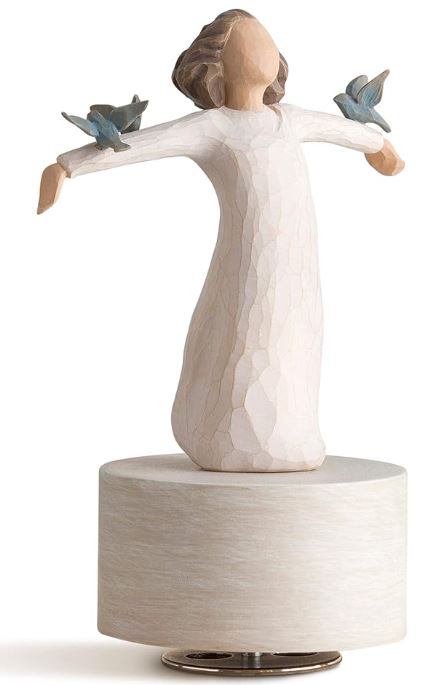 Willow Tree By Susan Lordi - Muscial Figurine (Happiness)