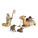 Willow Tree by Susan Lordi - Nativity Shepherd and Stable Animals (Surrounding New Life with Love and Warmth)