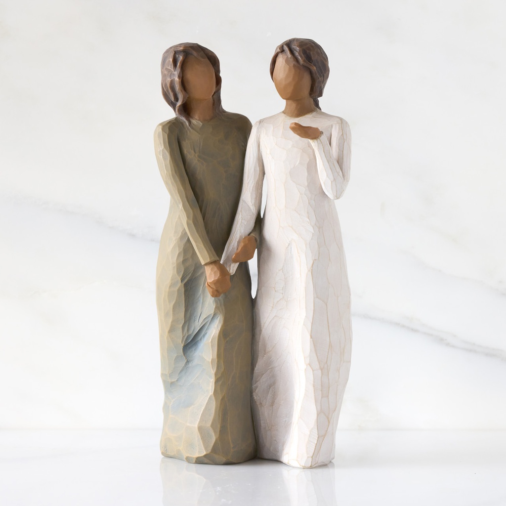 Willow Tree by Susan Lordi - My Sister, My Friend (Darker Skin)
