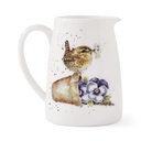 Royal Worcester Wrendale Designs - "Pottering Around" Wren Posy Jug