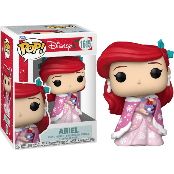 Disney: Princess - Ariel (Holiday) Funko Pop! Vinyl Pop Figure #1615