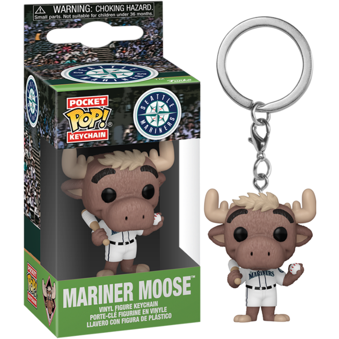 MLB: Mascots - Mariner Moose Seattle Mariners Mascot Funko Pop! Keychain