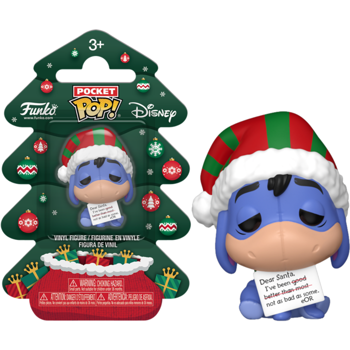 Winnie the Pooh - Eeyore Holiday Tree Funko Pocket Pop! Vinyl Figure