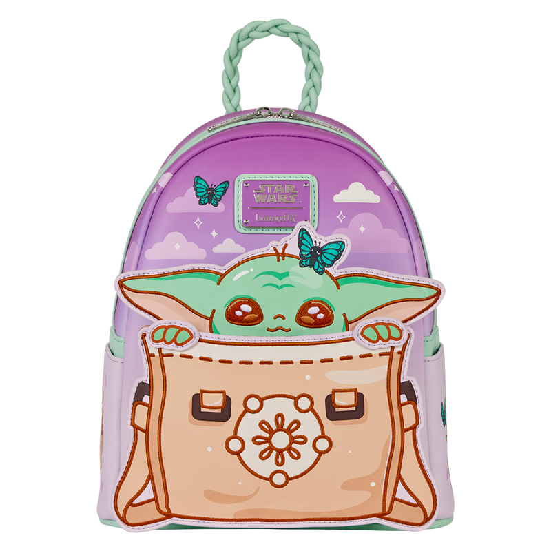 Star Wars: The Mandalorian - Grogu Butterfly Mini Backpack - Loungefly