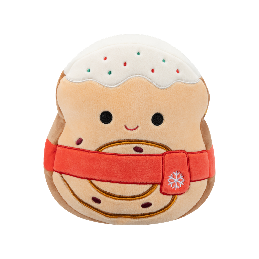 Davey the Cinnamon Roll Toast 7.5 Inch Squishmallows Christmas 2025 Assortment A