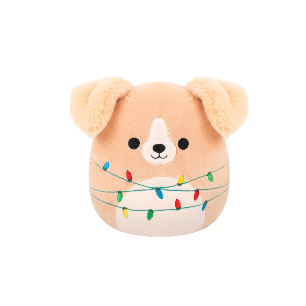 Stevon the Golden Retriever 7.5 Inch Squishmallows Christmas 2025 Assortment B 