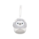 Titus the White and Grey Lion 3.5 inch Squishmallows Clip-On 