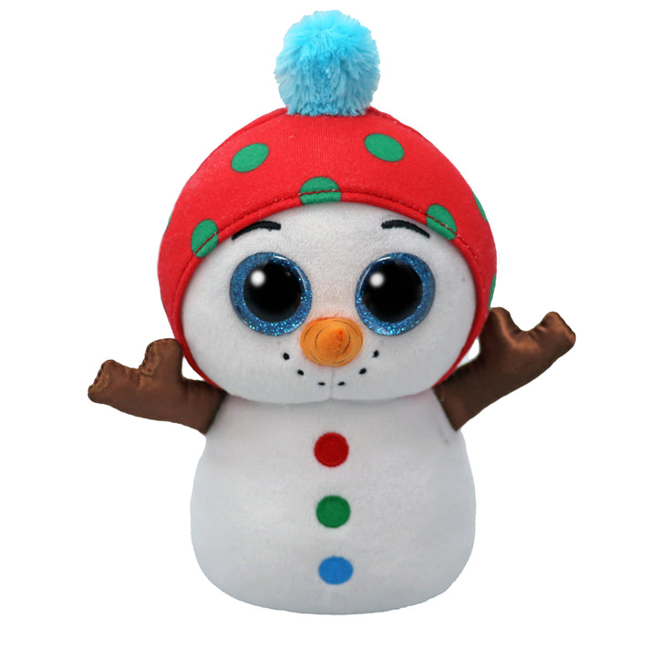  Ty Beanie Boos: Dave the Snowman Plush (Regular Size)