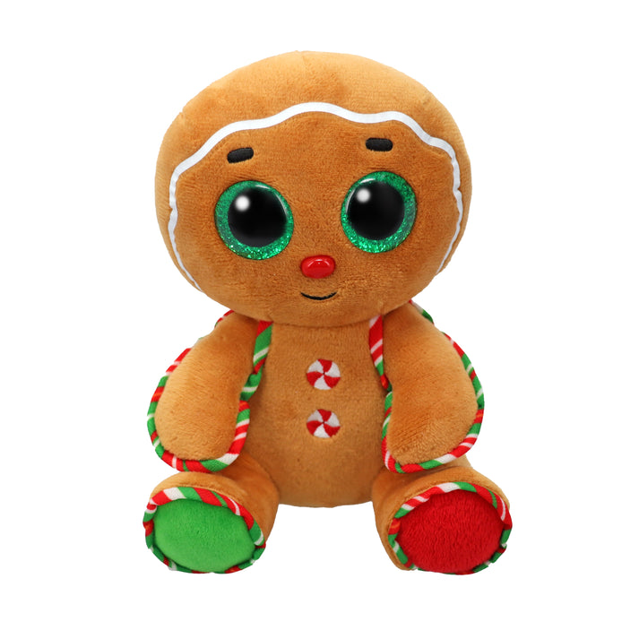 Ty Beanie Boos: Snaps the Gingerbread Plush (Regular Size)
