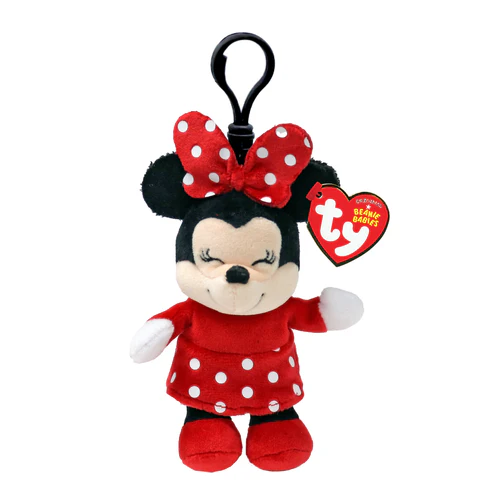 Ty Beanie Babies Clip: Disney Minnie Mouse