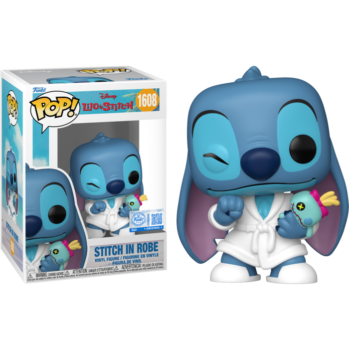 Lilo & Stitch - Stitch in Robe Funko Pop! Vinyl Figure #1608