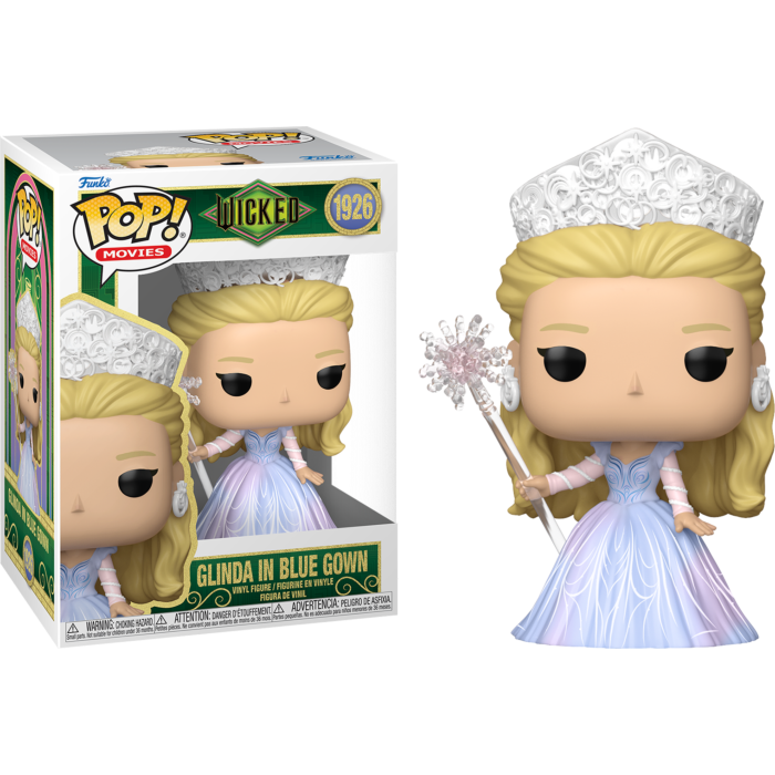 Wicked: For Good (2025) - Glinda in Blue Dress Funko Pop! Vinyl Figure #1926