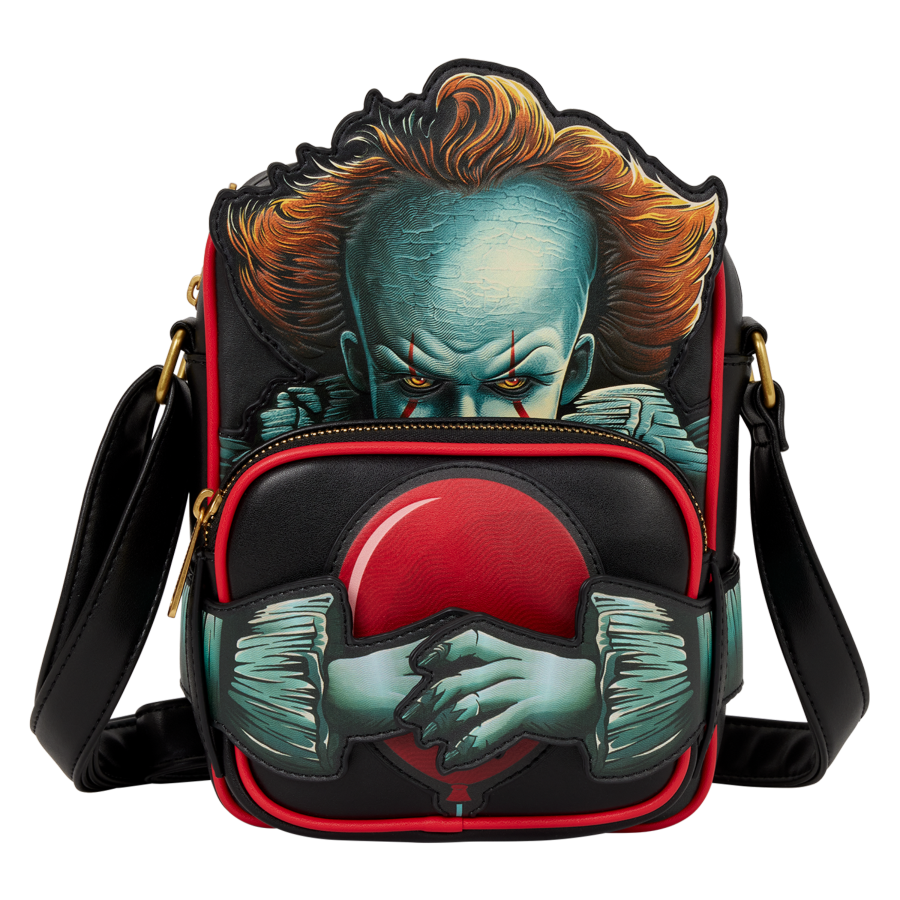 It: Chapter 2 - Pennywise Crossbuddies Bag with Coin Bag - Loungefly