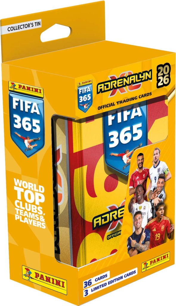 Panini FIFA 365 Adrenalyn XL 2026 Soccer Classic Tin