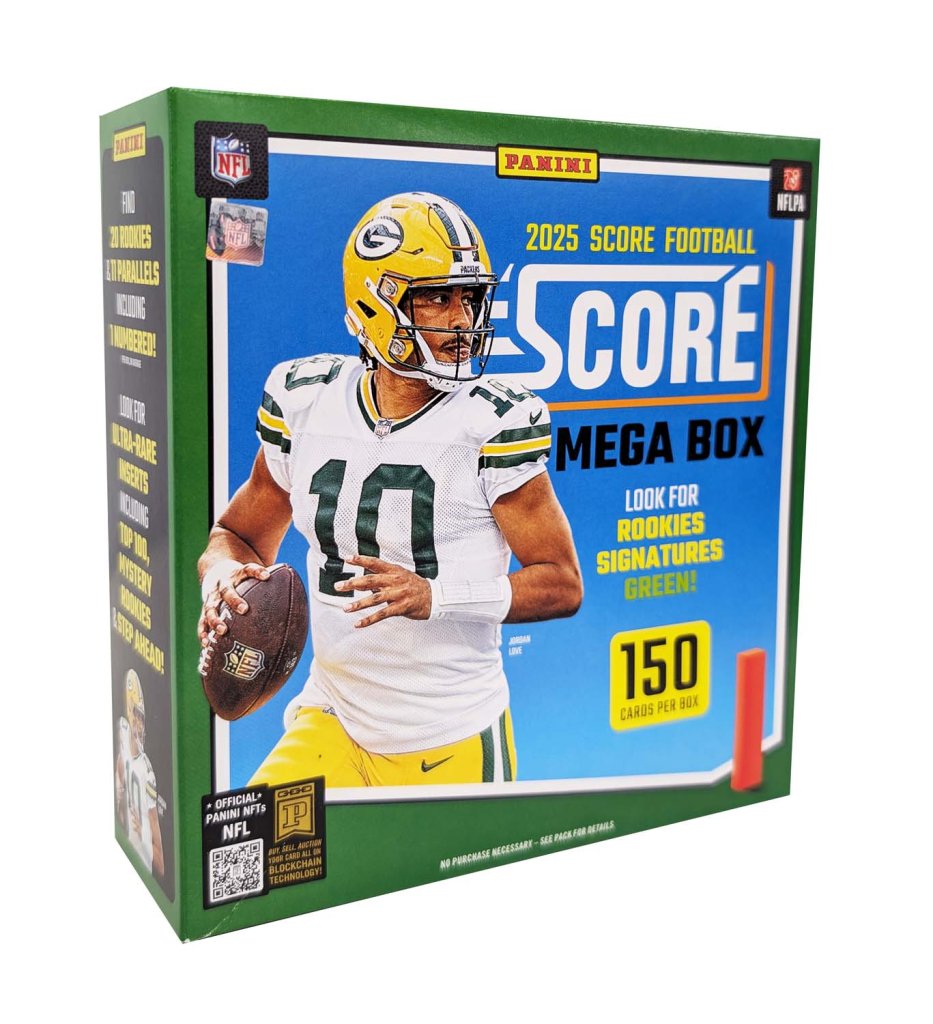 Panini 2025 NFL Score Football Mega Box