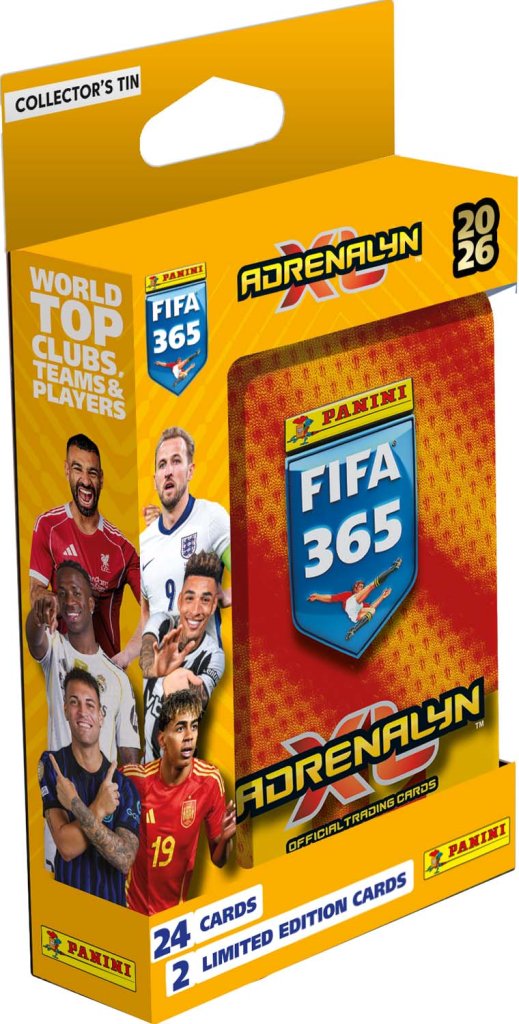 Panini FIFA 365 Adrenalyn XL 2026 Soccer Pocket Tin