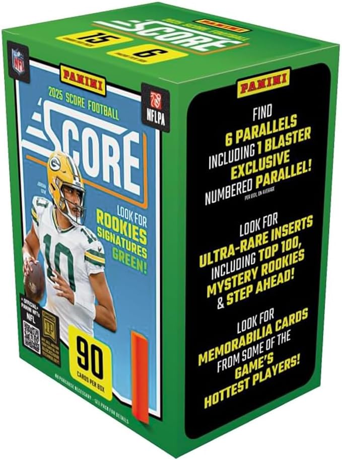 Panini 2025 NFL Score Football Blaster Box
