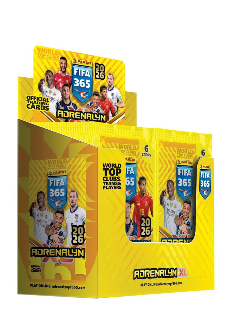 Panini FIFA 365 Adrenalyn XL 2026 Soccer Cards Sealed Box