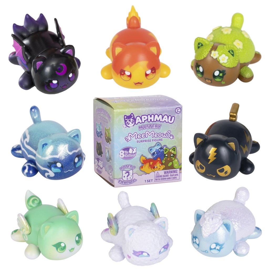Aphmau Mystery MeeMeows Blind Box Collectible Figures - Series 7 Elemental 