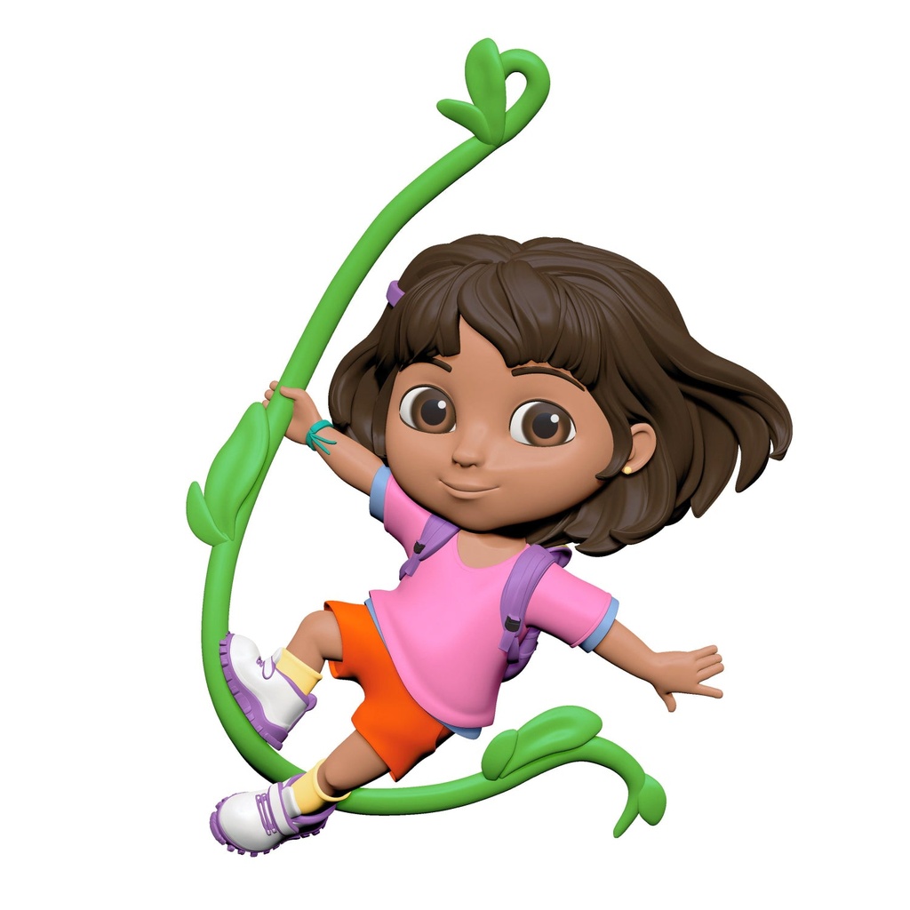 Nickelodeon Dora the Explorer: Dora Swinging Into Adventure - 2025 Hallmark Keepsake Christmas Ornament