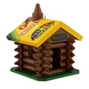 Crayola Colourful Log Cabin - 2025 Hallmark Keepsake Christmas Ornament
