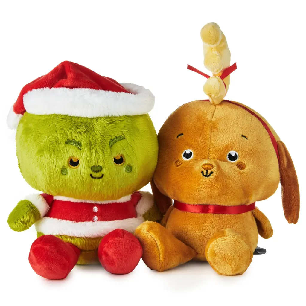 Hallmark Better Together Magnetic Plush - Dr Seuss: The Grinch and Max
