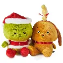 Hallmark Better Together Magnetic Plush - Dr Seuss: The Grinch and Max