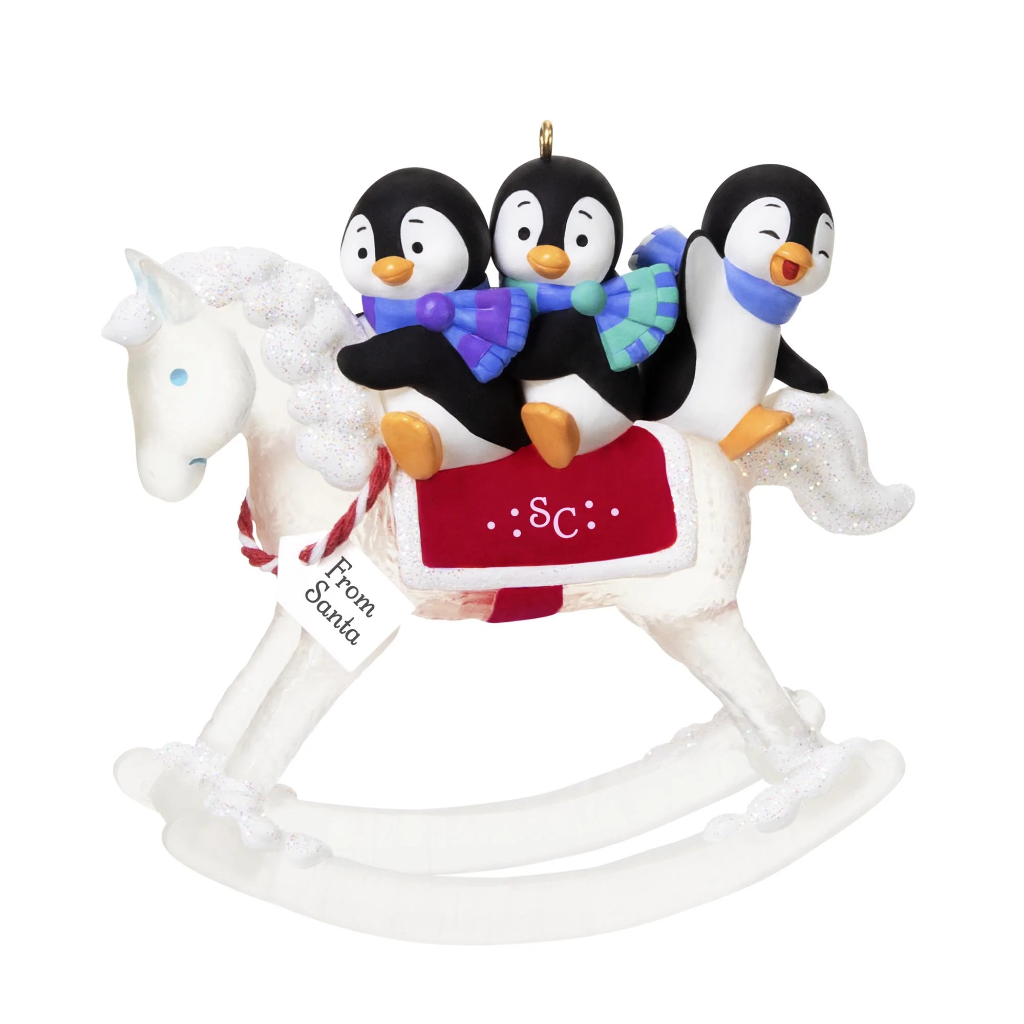A Gift From Santa: Penguin Friends - 2025 Hallmark Keepsake Christmas Ornament