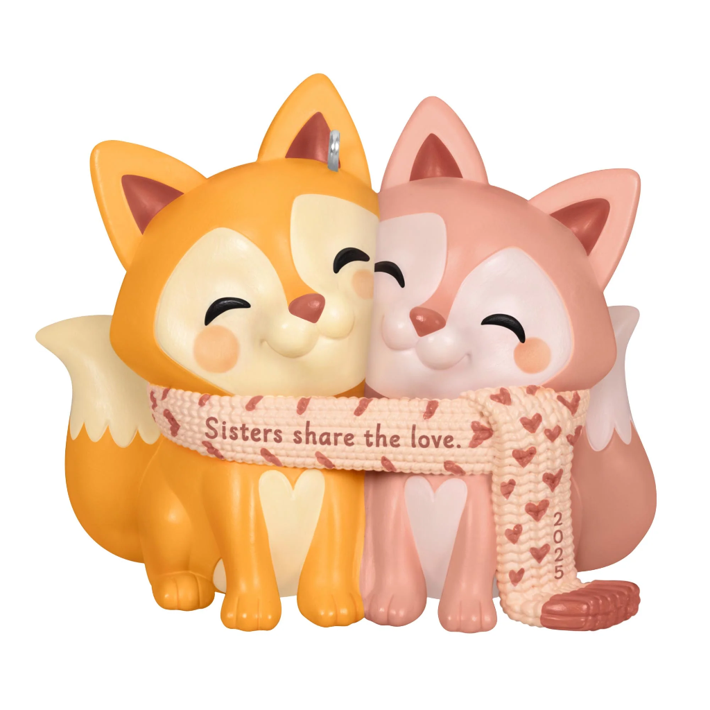 Sisters Share The Love - 2025 Hallmark Keepsake Christmas Ornament