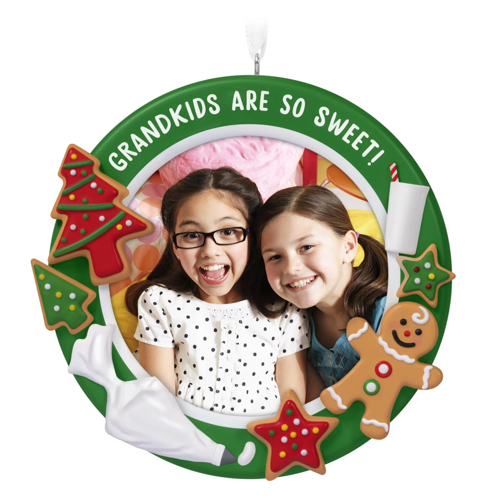 Grandkids Are So Sweet! Photo Holder - 2025 Hallmark Keepsake Christmas Ornament