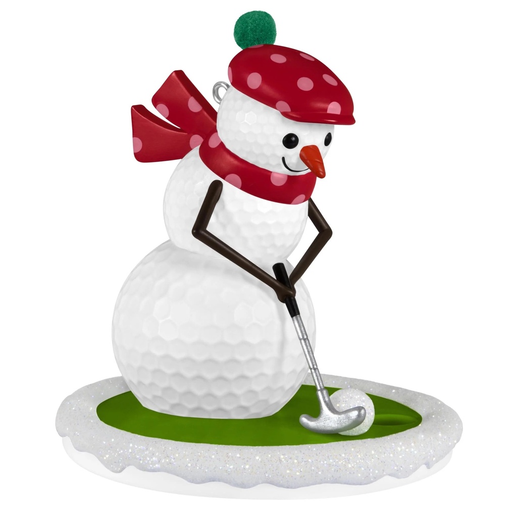 Eye On The Snowball: Golf - 2025 Hallmark Keepsake Christmas Ornament