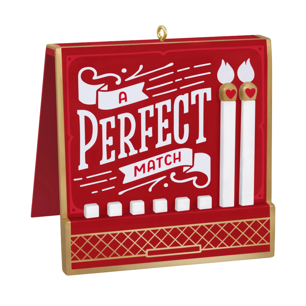 A Perfect Match - 2025 Hallmark Keepsake Christmas Ornament