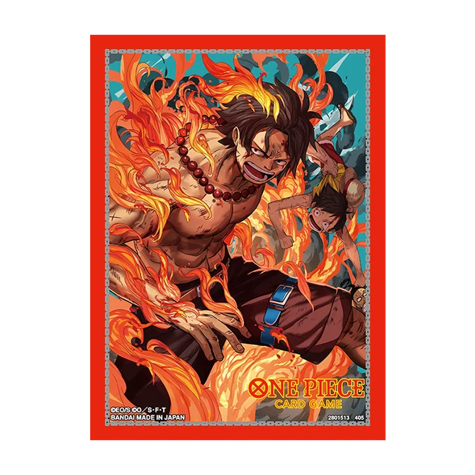 One Piece Trading Card Game: Official Sleeves Limited Edition Vol 5 - Portgas D. Ace