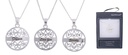 [87533] Sparkle Sentiment Necklace (Filigree) - Equilibrium Jewellery