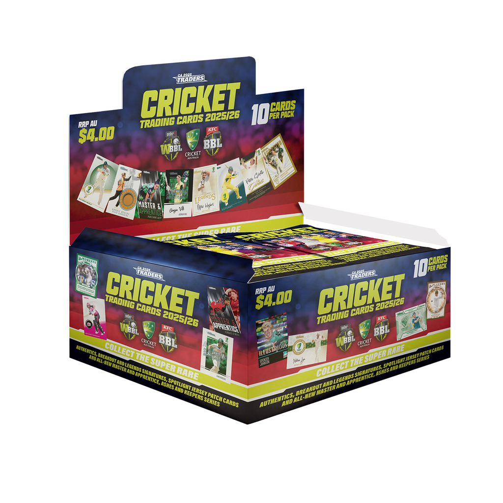 TLA Cricket Traders 2025/2026 Retail Booster Box (30 Retail Packs)