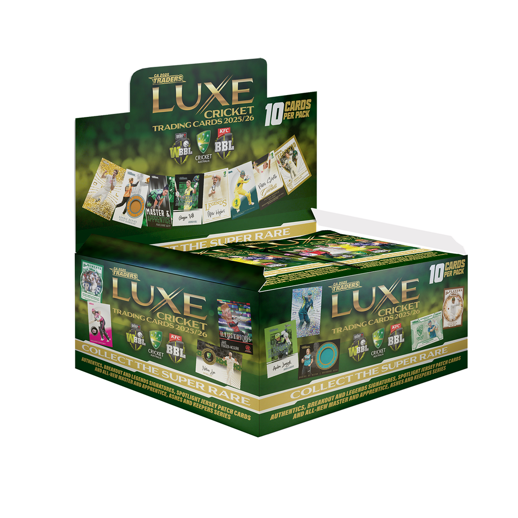 Cricket Australia Traders 2025/2026 Luxe Trading Cards Sealed Box