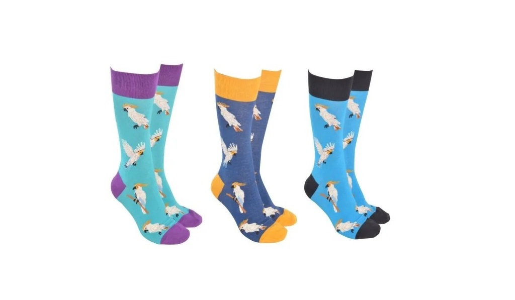 Sock Society - Cockatoos