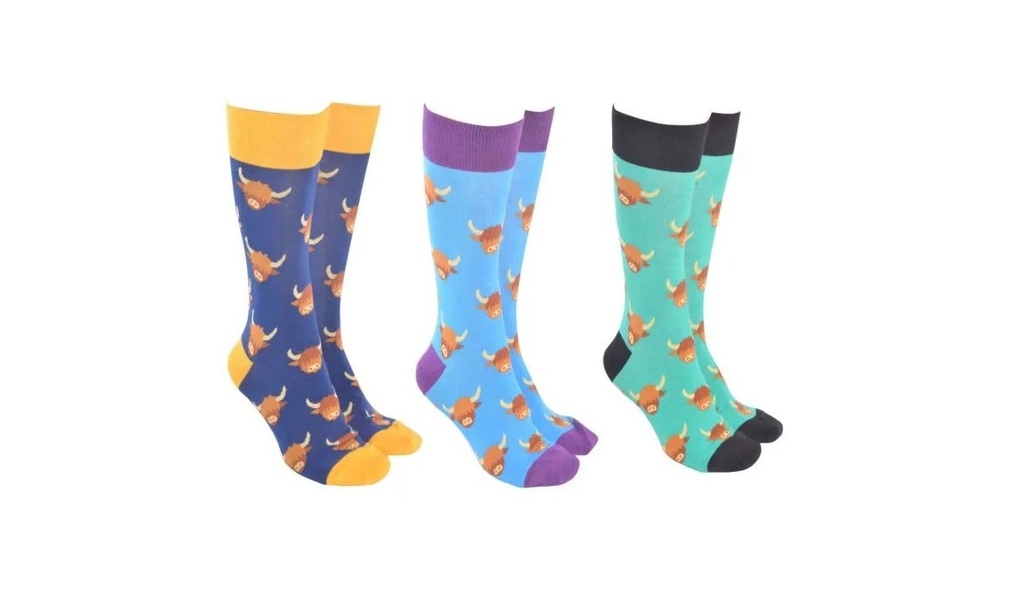 Sock Society - Highland Cow