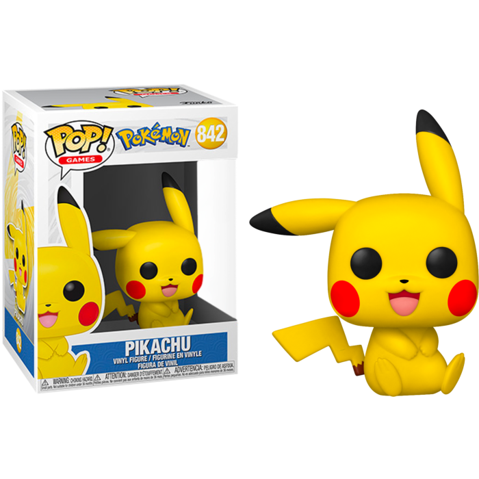 Pokémon - Pikachu Sitting Funko Pop! Vinyl Figure #842