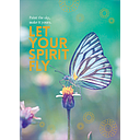 [A92] Let Your Spirit Fly Inspirational Card - Affirmations