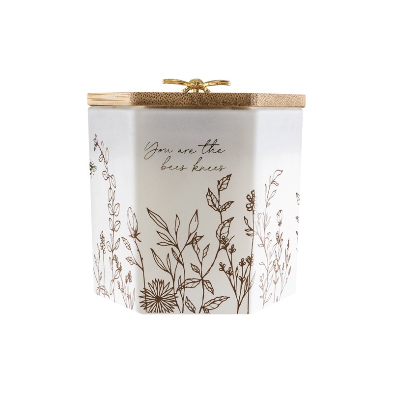 Beeutiful Bees Soy Candle - Wildflowers (Lavender & Honey)