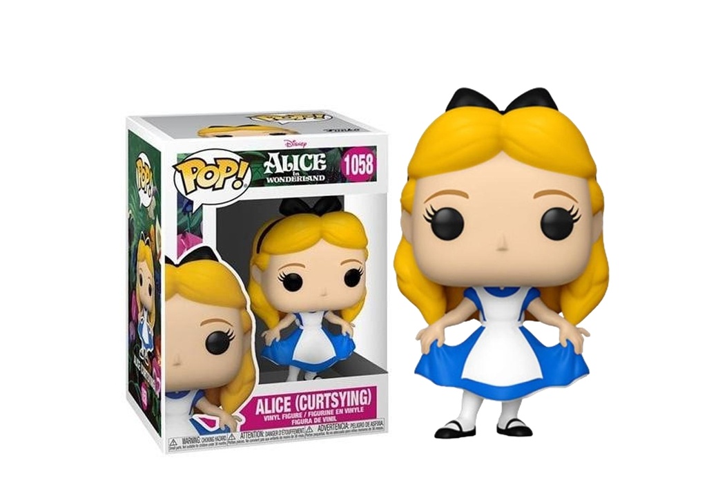 Alice in Wonderland (1951) - Alice Curtsey 70th Anniversary Funko Pop! Vinyl Figure #1058