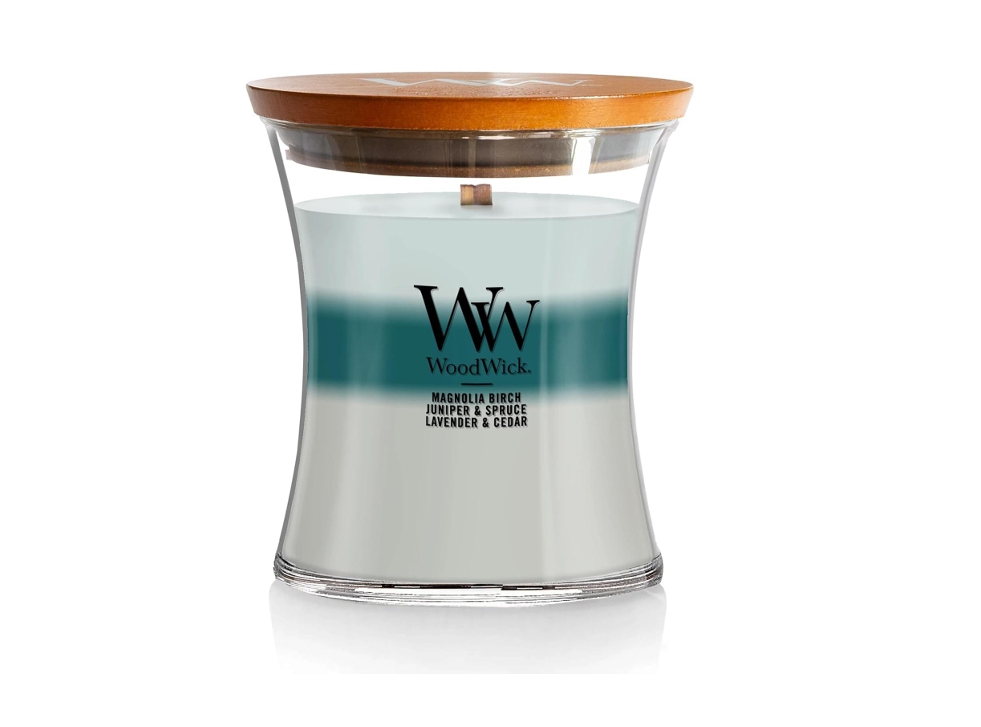 Icy Woodland Trilogy Medium Candle - WoodWick