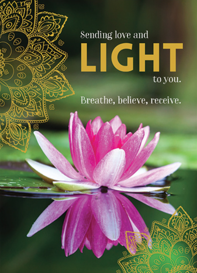 Light Inspirational Card - Affirmations