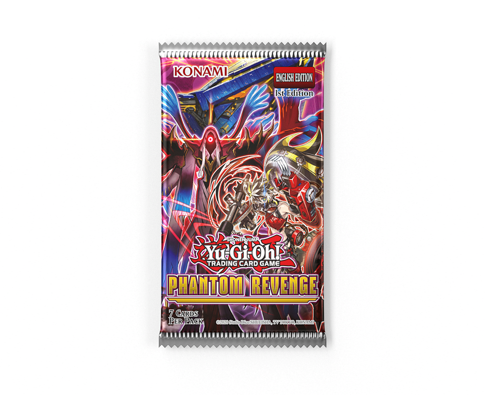 Yu-Gi-Oh! Trading Card Game - Phantom Revenge - 7 x Card Booster Pack